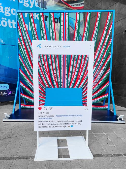 TELENOR I FAN SCHAL INSTALLATION I 2021